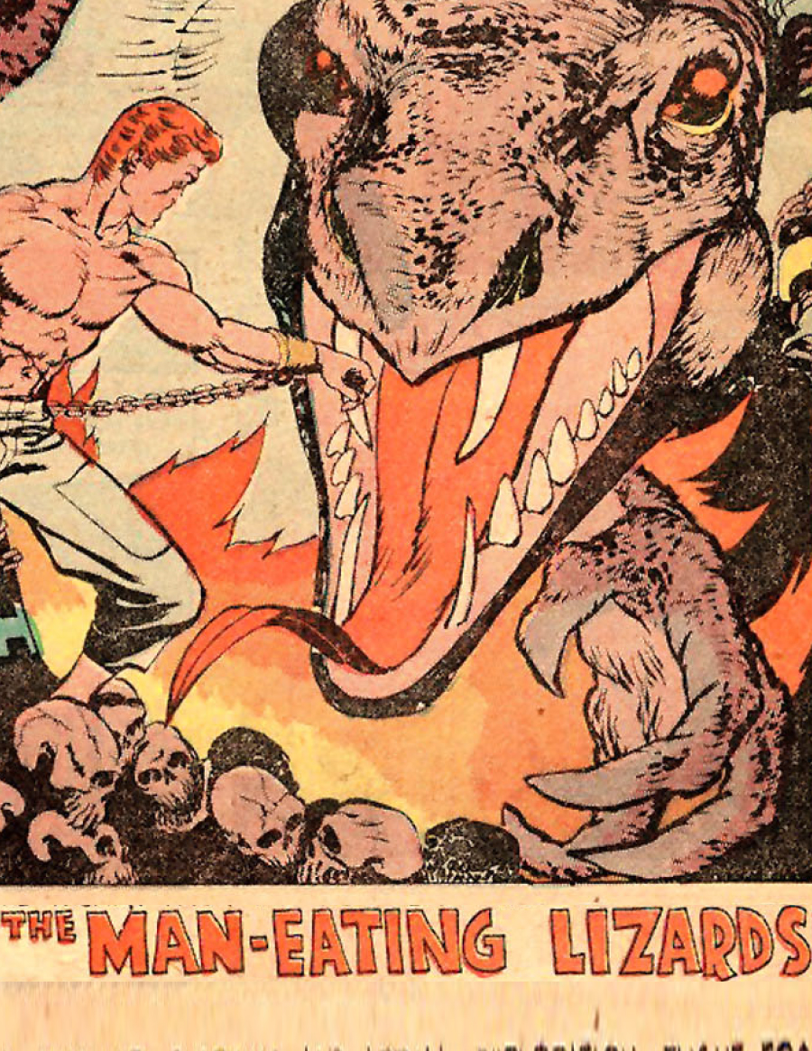 The Man-Eating Lizards: Eerie Comics Revisted #1