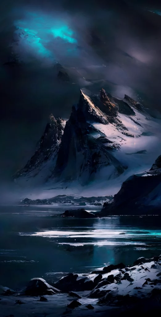 Mountains in antarctica