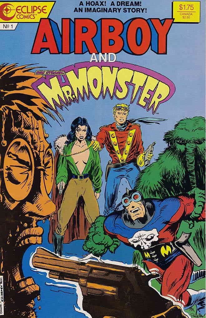 Air Boy and Mr Monster Comic Book Cover