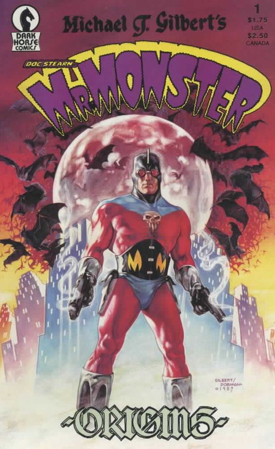 Mr Monster Origins Comic Book Cover