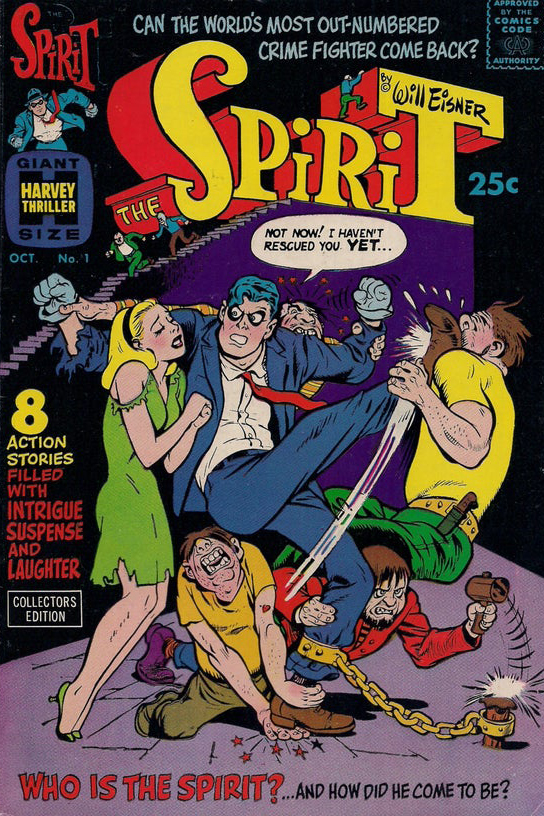 The Spirit Comic Book Cover