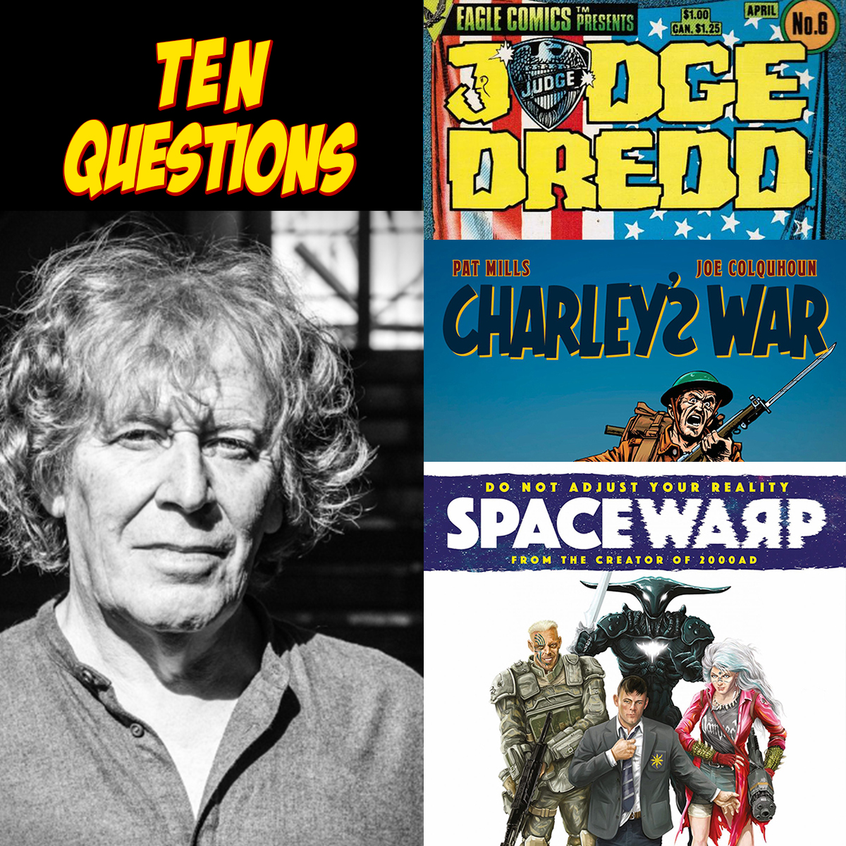 10 Questions for Pat Mills