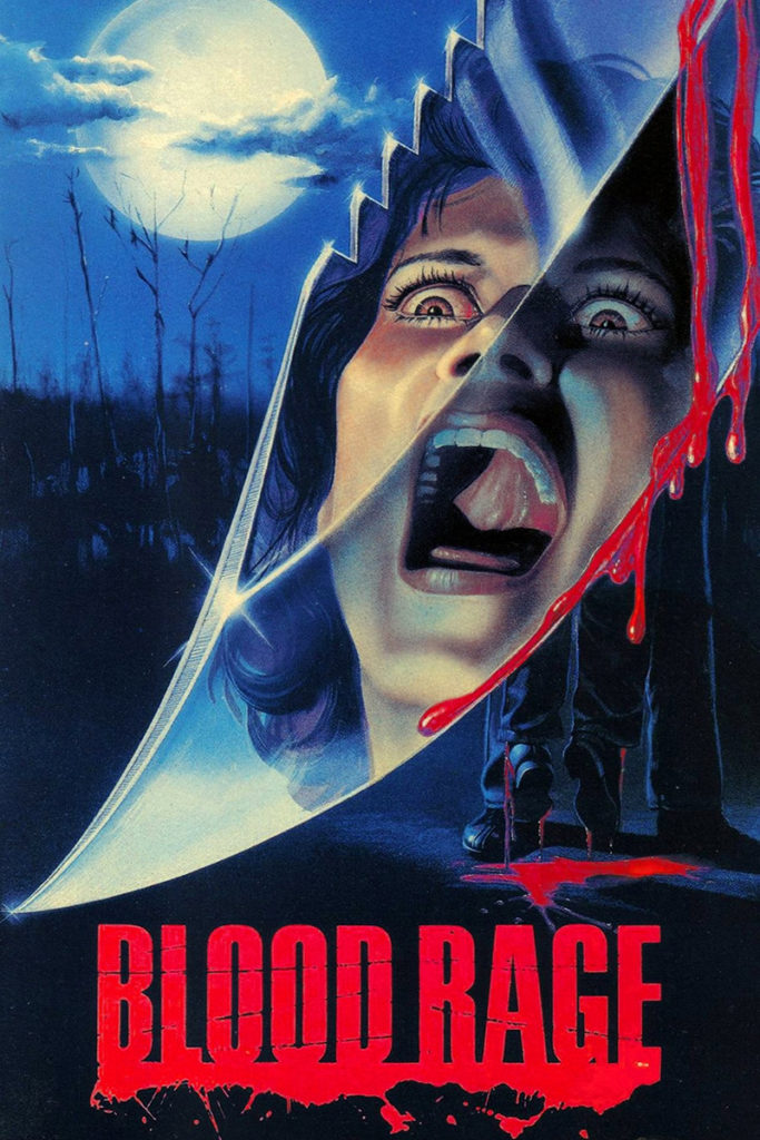 blood rage 1987 poster