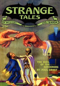 Strange Tales of Mystery and Terror Pulp Magazine
