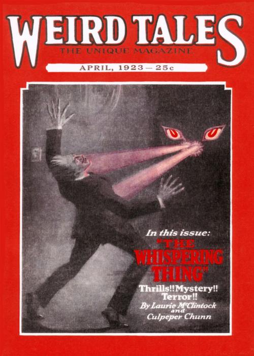 Weird Tales Volume 1 Number 2 April 1923
