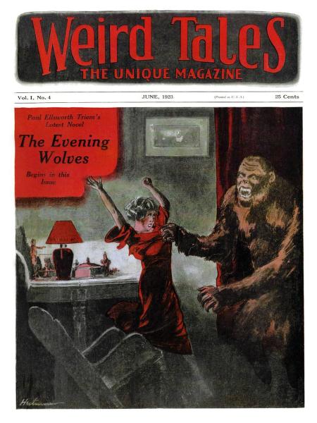 Weird Tales Volume 1 Number 4 June 1923