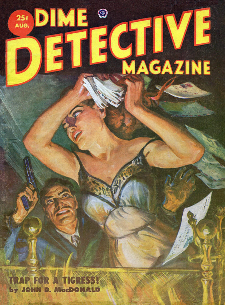Dime Detective Magazine v67-3 August 1952