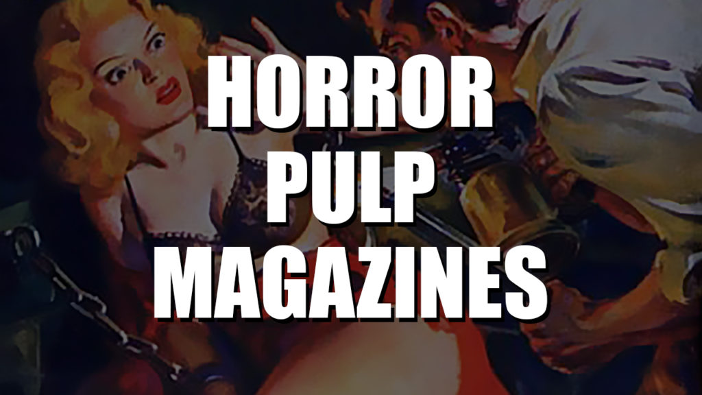 Horror Pulp Magazines