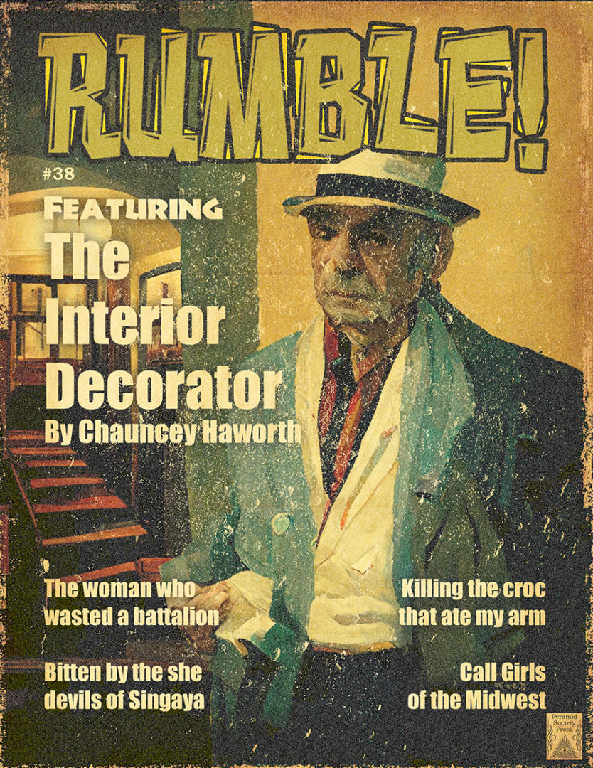 RUMBLE Issue 38 featuring The Interior Decorator by Chauncey Haworth