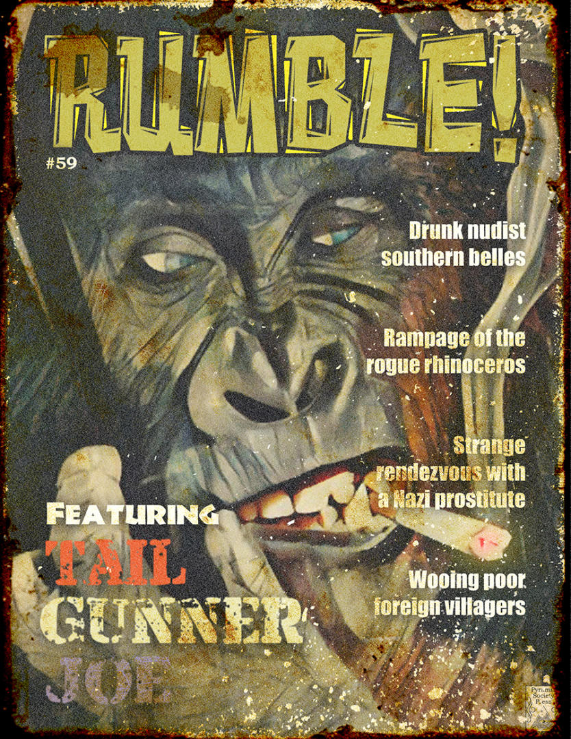 RUMBLE Issue 59 featuring Tail Gunner Joe by Thomas M Malafarina